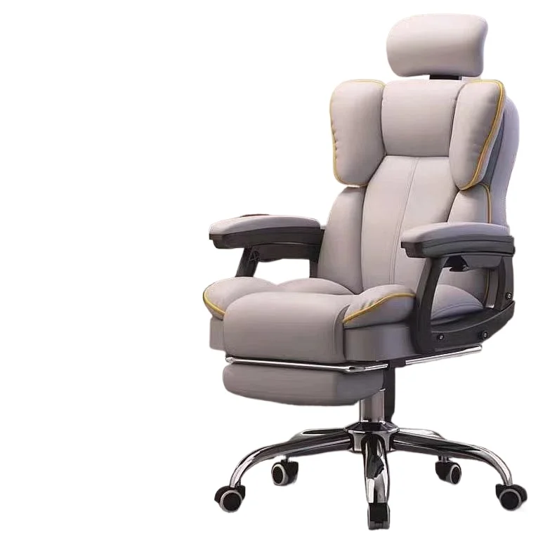 Gaming Chair for Computer Desk Home Office Dorm Room Streaming Study Ergonomic Reclining Swivel Office Chair with Lumbar