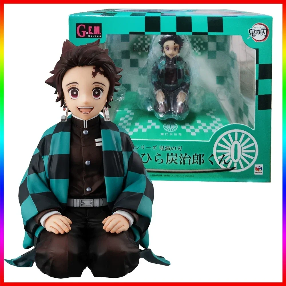 Аниме Demon Slayer Demon Slayer: Kimetsu no Yaiba Kamado Tanjiro Tanjiro Zenitsu Agatsuma, экшн-фигурка, модель ПВХ, коллекционная кукла, подарочная игрушка