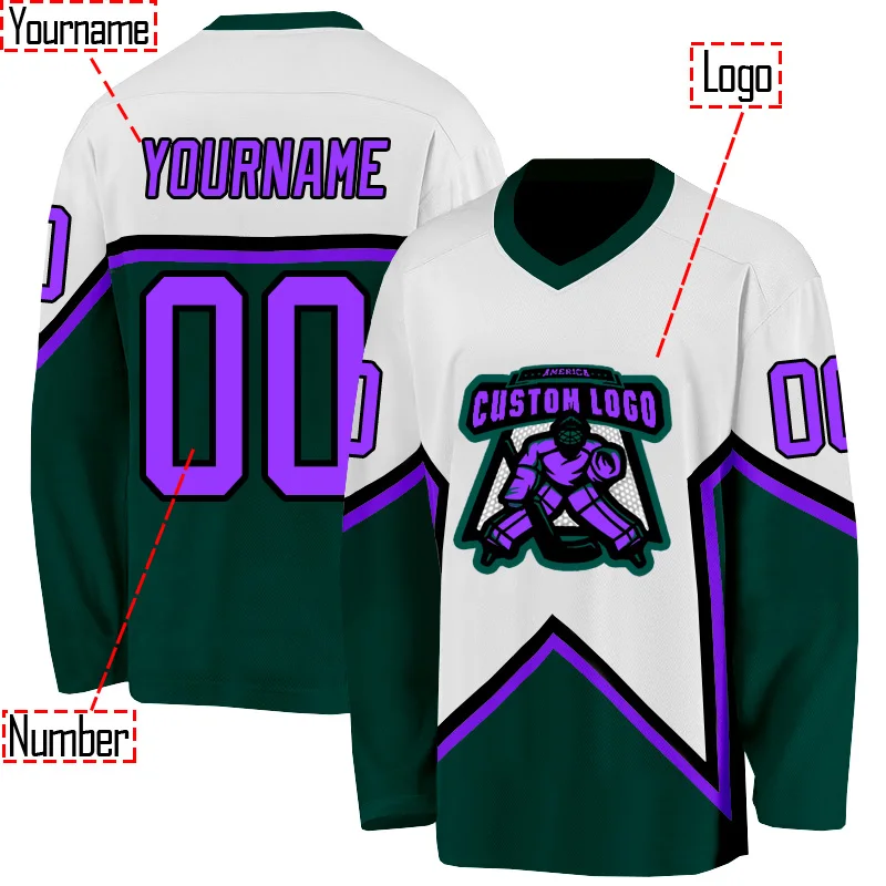 

Personalized stars and stripes Hockey Jersey Custom You Name Number Women Men Hockey Jersey Competition Training Jerseys