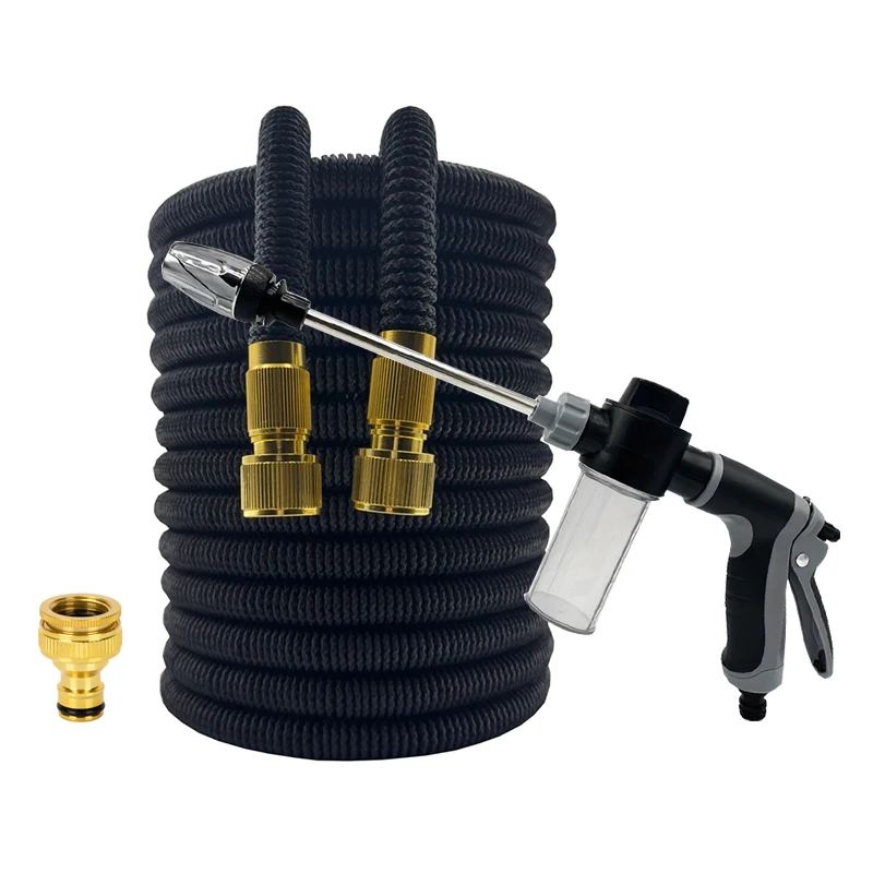 

Гибкий садовый шланг, выдвижная волшебная водопроводная труба, автомойка высокого давления, чистый водяной пистолет, инструмент для орошения двора