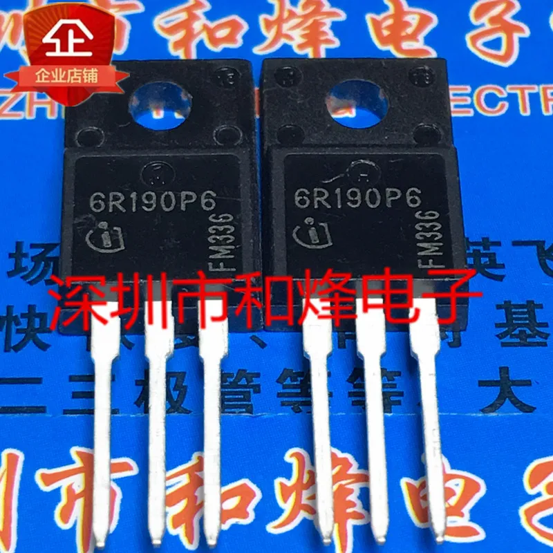 Free shipping  6R190P6 IPA60R190P6  TO-220F 650V 57A    20PCS