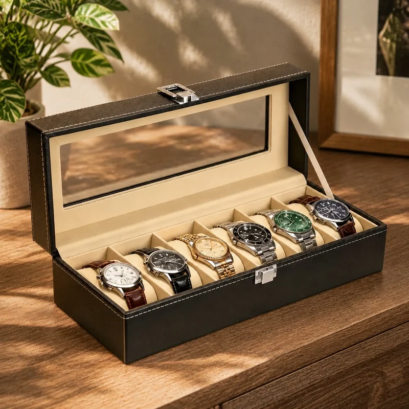 estojo-expositor-de-relogios-masculino-em-couro-pu-com-tampa-de-vidro-organizador-multi-slots-e-suporte-caixa-de-armazenamento-perfeita-para-presente