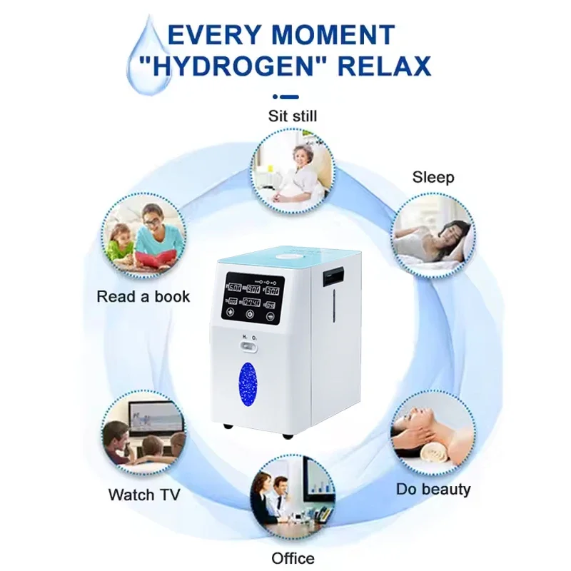 

Hydrogen Inhalation Therapy PEM Technology 900ml/1500ml/3000ml Brown Gas Generator Machine Hydrogen Generator Breathing Hho Gas