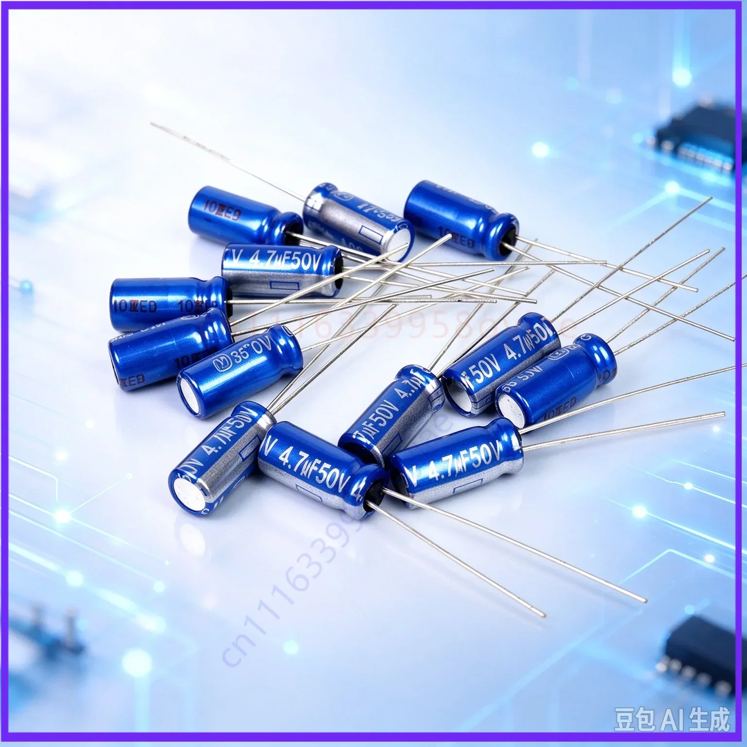 Elite for Panasonic AM Series 4.7UF 50V Japan Import HiFi Audio Aluminum Electrolytic Capacitor  100pcs