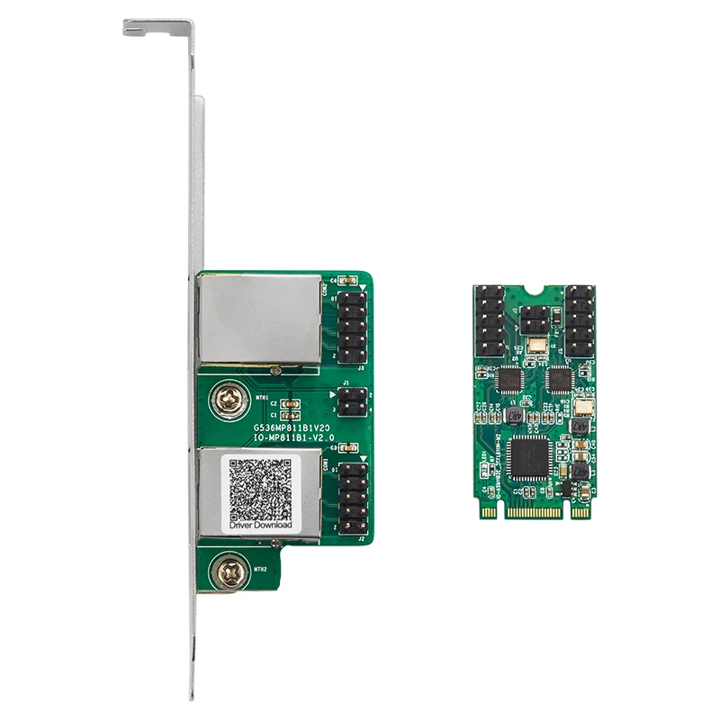 بطاقة الشبكة M.2 B/M مفتاح المزدوج ميناء RJ45 جيجابت إيثرنت محول بطاقة الشبكة المحلية 10/100/1000Mbps كرت RT8111H رقاقة ل حاسوب شخصي مكتبي