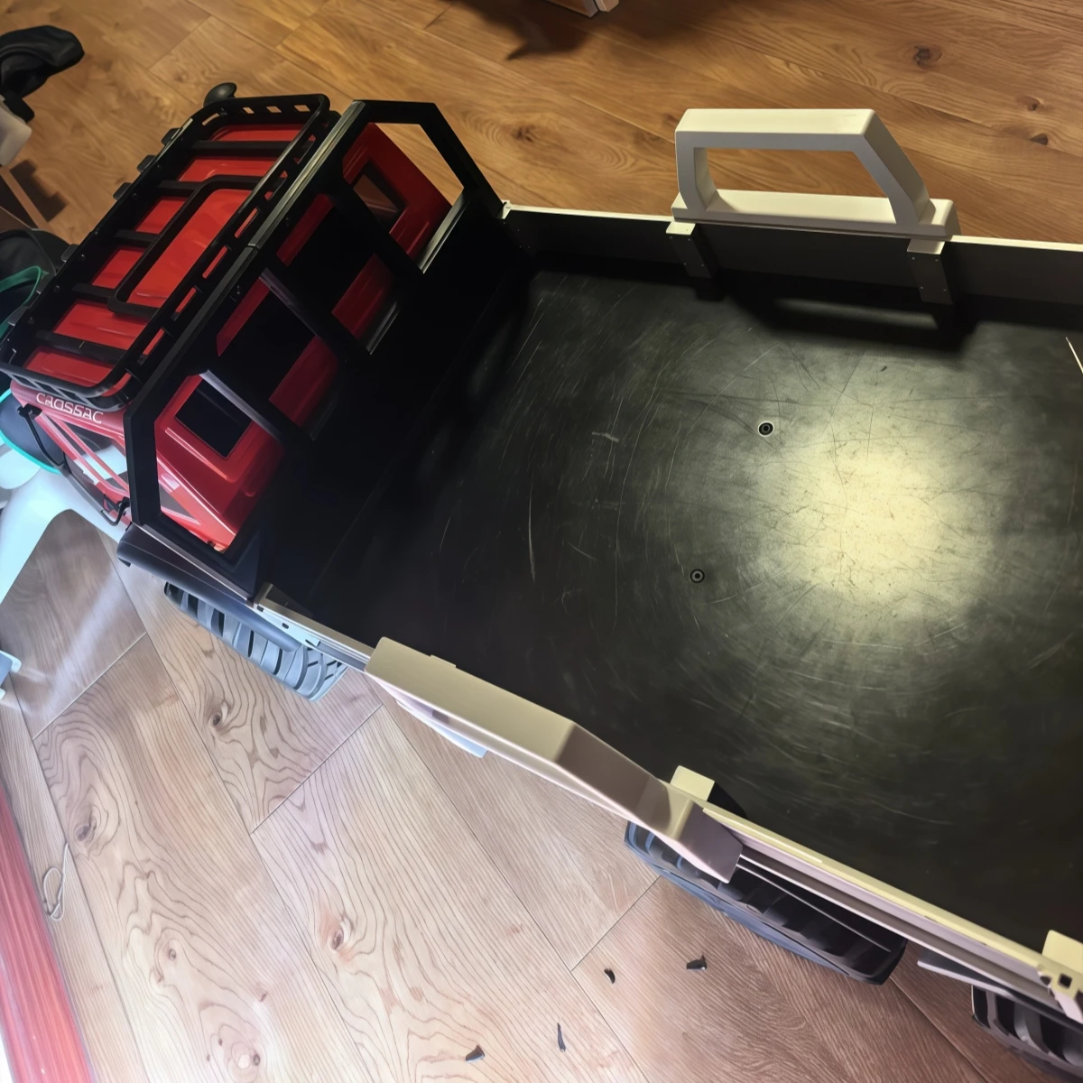 3D‑Printed Rear‑Bed‑Grab‑Handle Set For CROSSRC EMO‑XXL Thunder‑Dragon 6X6 1/6 RC Truck Bed‑Side‑Handle Upgrade‑Parts