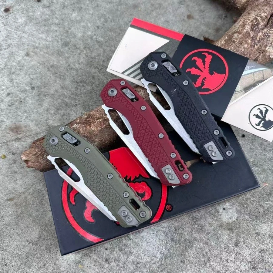 MSI-1 Pocket Folding Knife 440c Steel Blade Nylon Fiber Handle Outdoor Camping Hiking EDC Exploration Tool Men's Gift