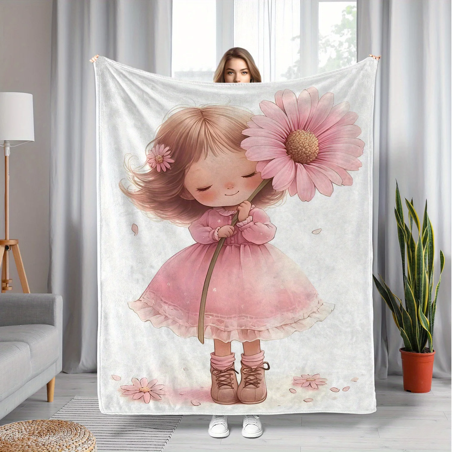 بطانية زهرية حلوة بتصميم كرتون - مراجعة Baby Nursery Ideas Girl وسعره