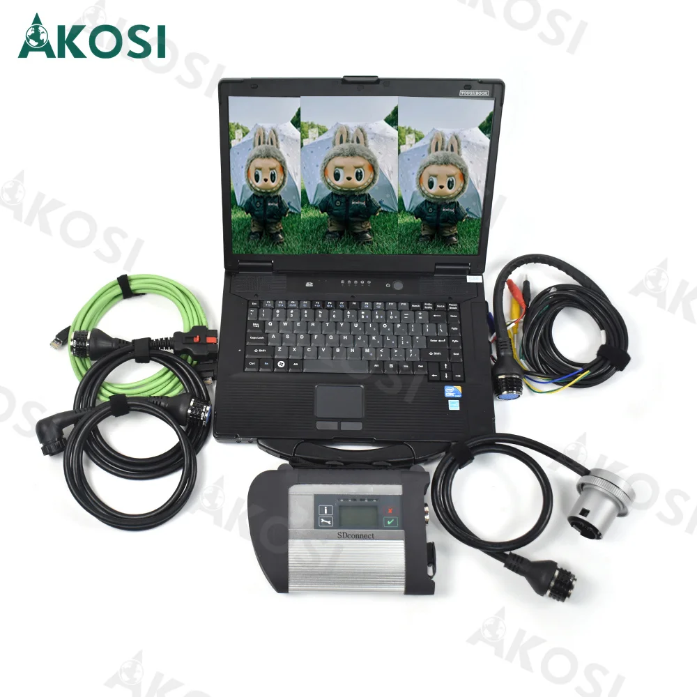 

DOIP MB star c4 Plus Wi-Fi мультиплексор Дополнительное программное обеспечение SSD SD Connect C4 OBD2 сканер диагностический инструмент для бензоавтомобиля грузовика + CF53