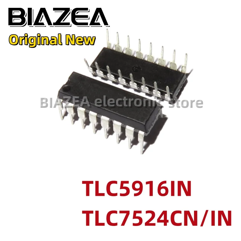 

1 шт., TLC5916IN TLC7524CN/IN DIP-16