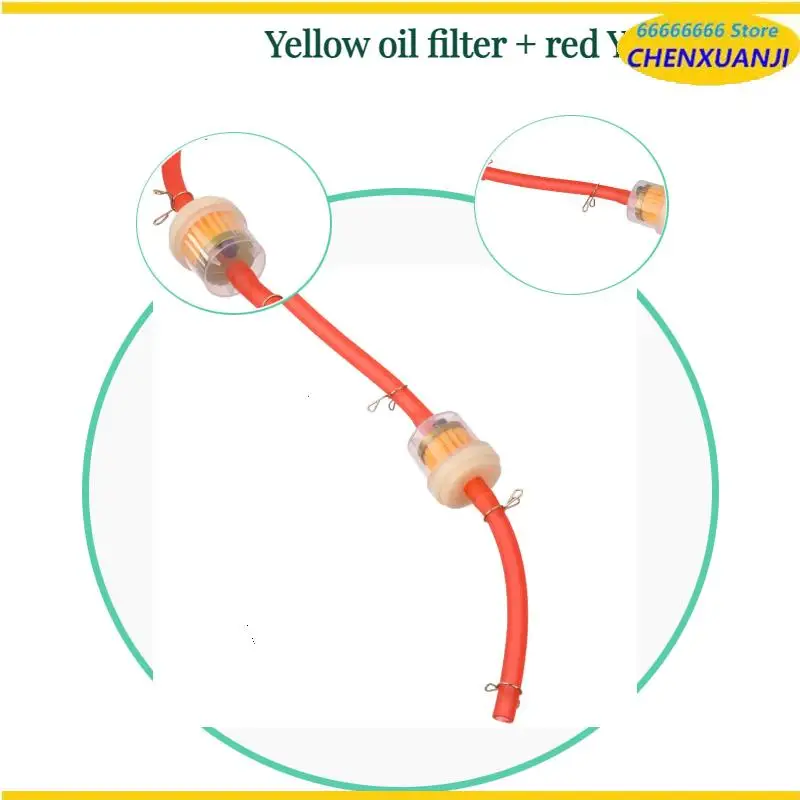 

Scooter Motorcycle Moped Scooter Dirt Bike Universal 6mm ATV Go Kart Fuel Filter Motocross Gasoline Gas Fuel Gasoline Oil Filter