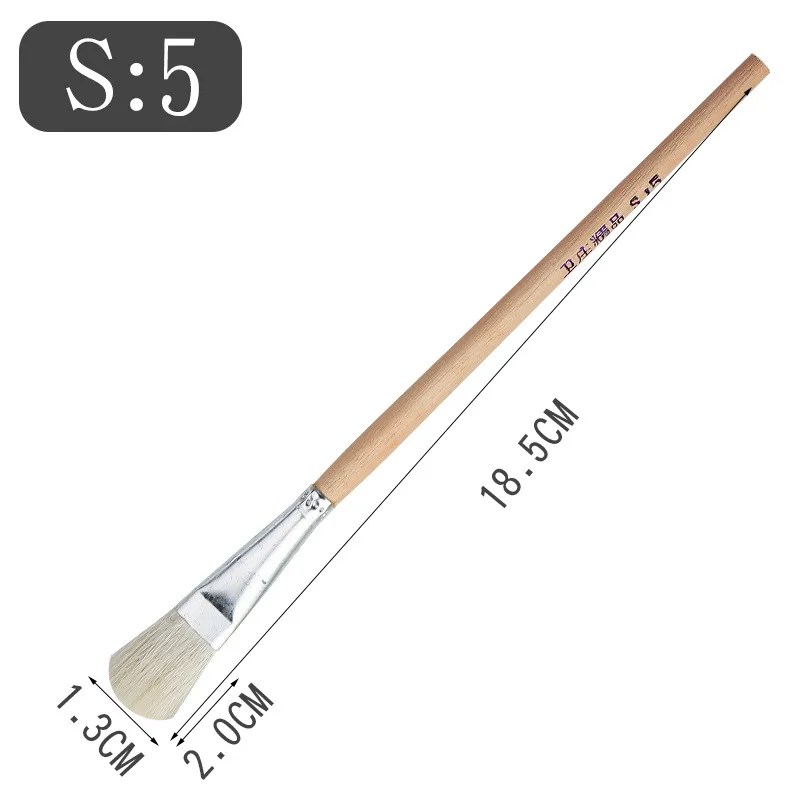 7/10/12 قطعة المهنية شعر الماعز مزيج ممسحة فرشاة الطلاء مجموعة مع غرامة التفاصيل فرش الاكريليك الغواش المائية النفط اللوحة #6