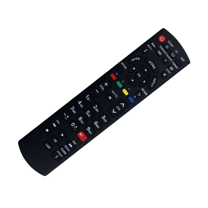 1 Piece N2QAYB000926 Remote Control Black ABS For PANASONIC TV LED LCD Smart HDTV TC-39AS530 TC39AS530U TC-40AS520 TC40AS520U