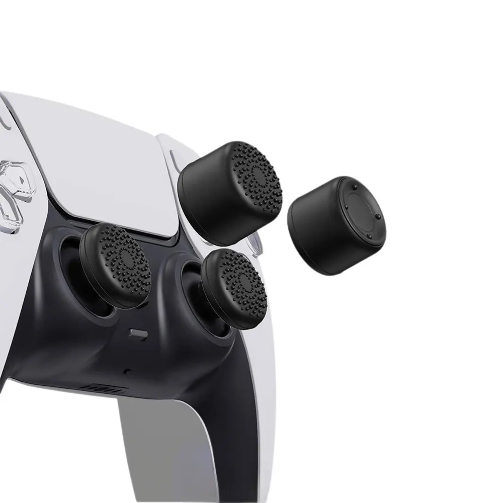 1 Set 8 in 1 Analog Thumb Stick Grip Cap For PS5 PS4 Xbox 360 Controller Joystick Cover Thumb Silicone Sticks Game Accessories