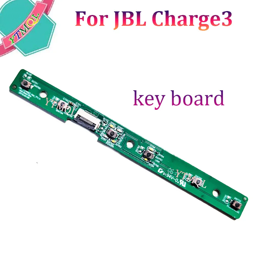 Placa de fuente de alimentación para altavoz JBL charge3 GG TL, 1 piezas Original, puerto de carga Micro USB, Conector de Audio USB 2,0