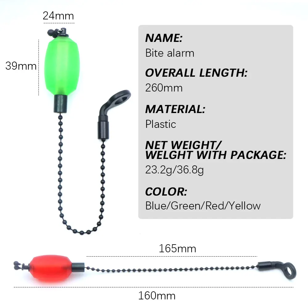 Karpfen Angeln Swinger Angelrute Spulen Stahl Kette Fisch Biss Alarm Anzeige Für Karpfen Grob Angeln Zubehör Tackle – Detail 3