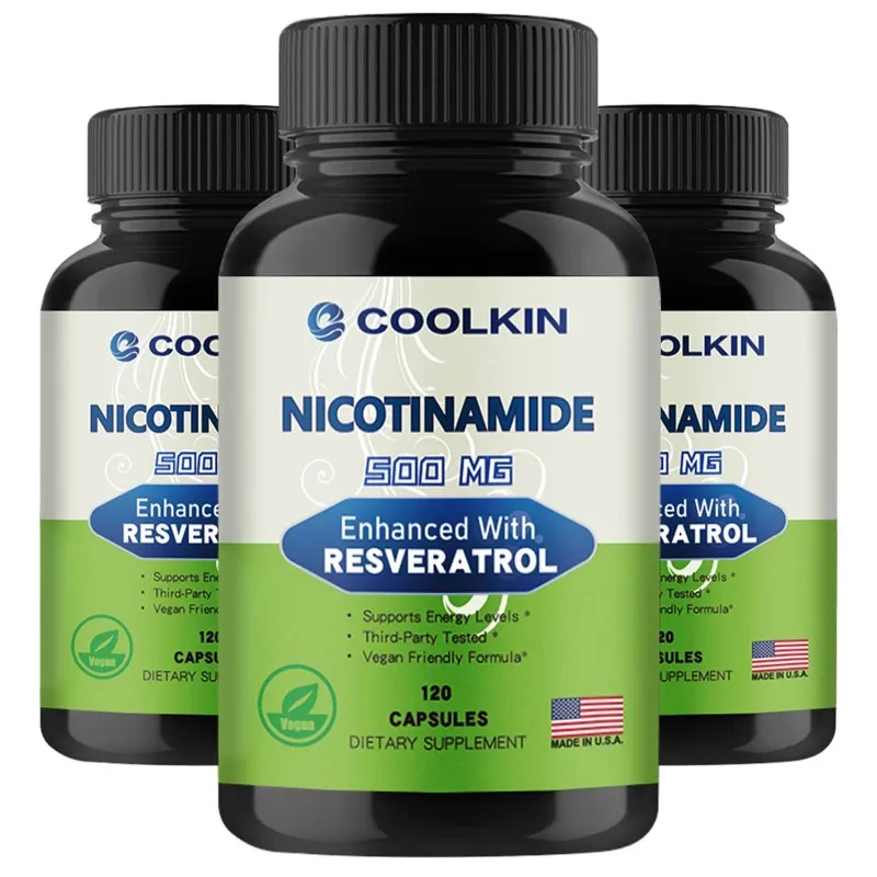 

Nicotinamide 500mg - Whitening Skin, Anti-aging, Supporting NAD, Skin Cell Health