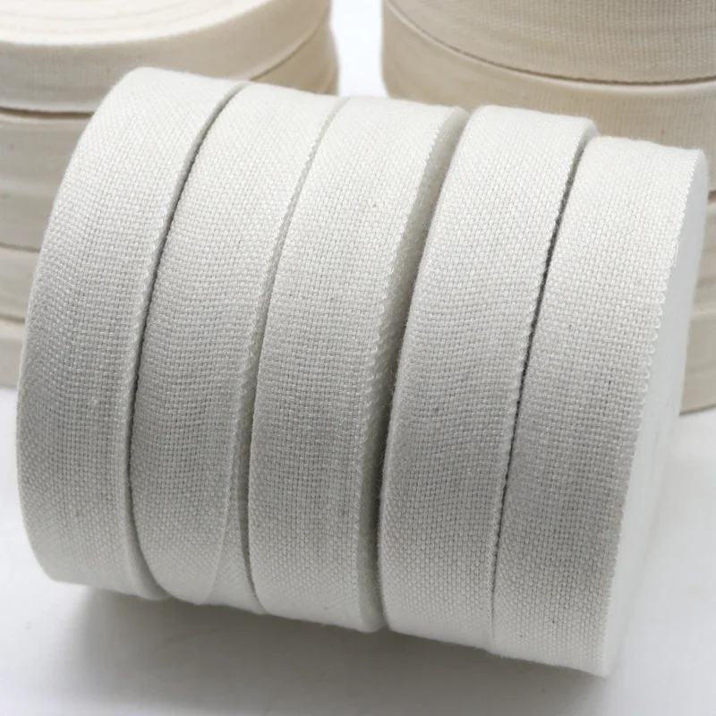 25 Meters x 1 Roll  Electrical Cotton Gauze Belt Width 15/20/25 mm White Cloth Binding Winding Belt