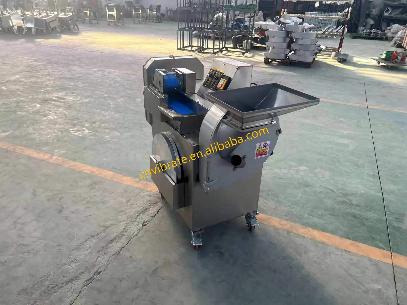Professional Electric Multifunctional Food Vegetable Lemon Cassava Cutter Slicer Chopper Machine