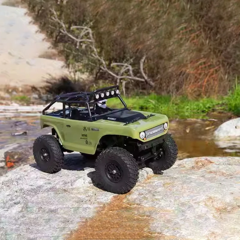 AXIAL SCX24 AXI90081 1/24 Allradantrieb RTR RC Auto Simulation Fernbedienung Elektrische Off-road Klettern Fahrzeug Modell Geschenk