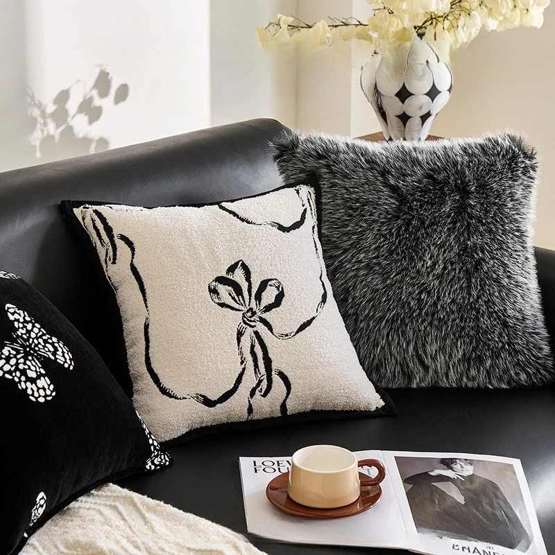 45X45CM French Throw Pillow Cover Vintage light luxury Waist Cushion Cover Decor Home Decorative Pillowcase 2026 New