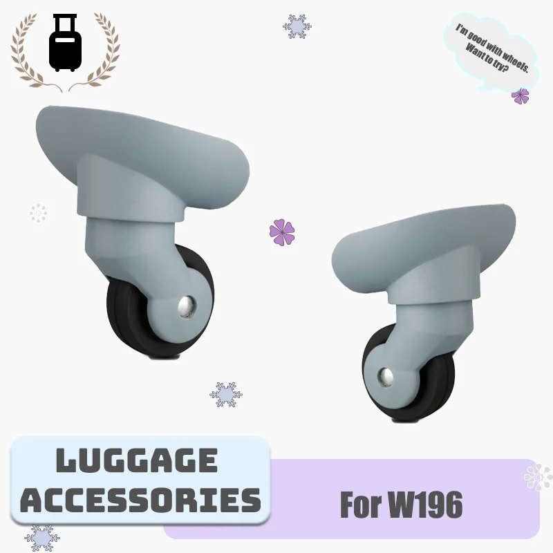 

For W196 Heavy-Duty Wear-Resistant Universal Luggage Compartment Replacement Wheel - Silent Roller Repair Kit