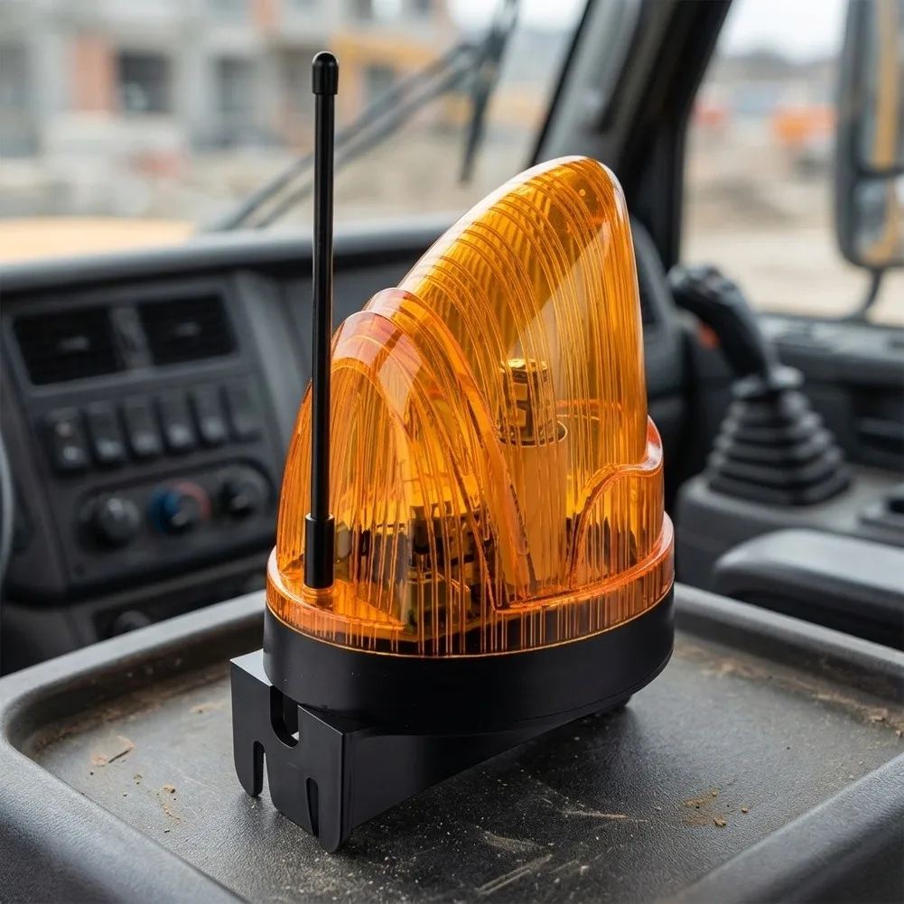 LED Wide Voltage Indicator Light AC DC 12-265V Waterproof Flashing For Strobe Alarm For Patio Gate Opener Safety Lamp