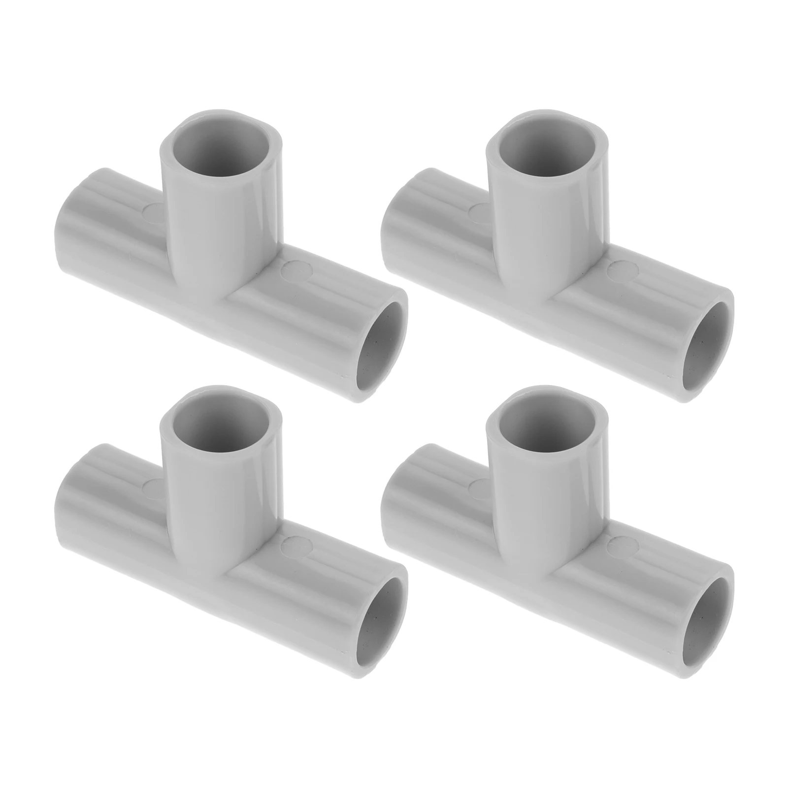 

4 Pcs Fence Accessories 90 Degree Pvc Corner 3-way Elbow Connector Greenhouse Pvc Fittings Indoor Diy Pipe Side Outlet Baby