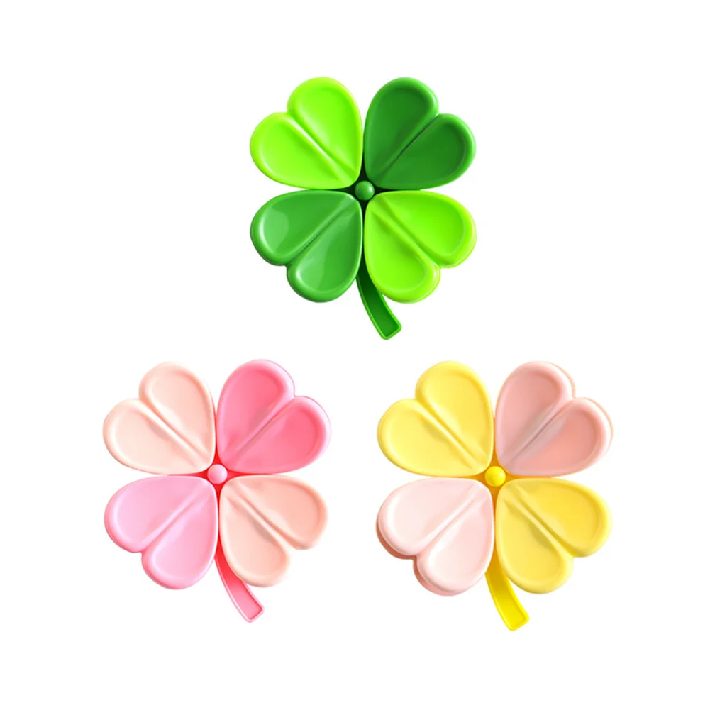 Magnetic Clover Clips for Resealing Snack Packaging Designed for Daily Kitchen Use on Refrigerators and Other Ferrous Surfaces