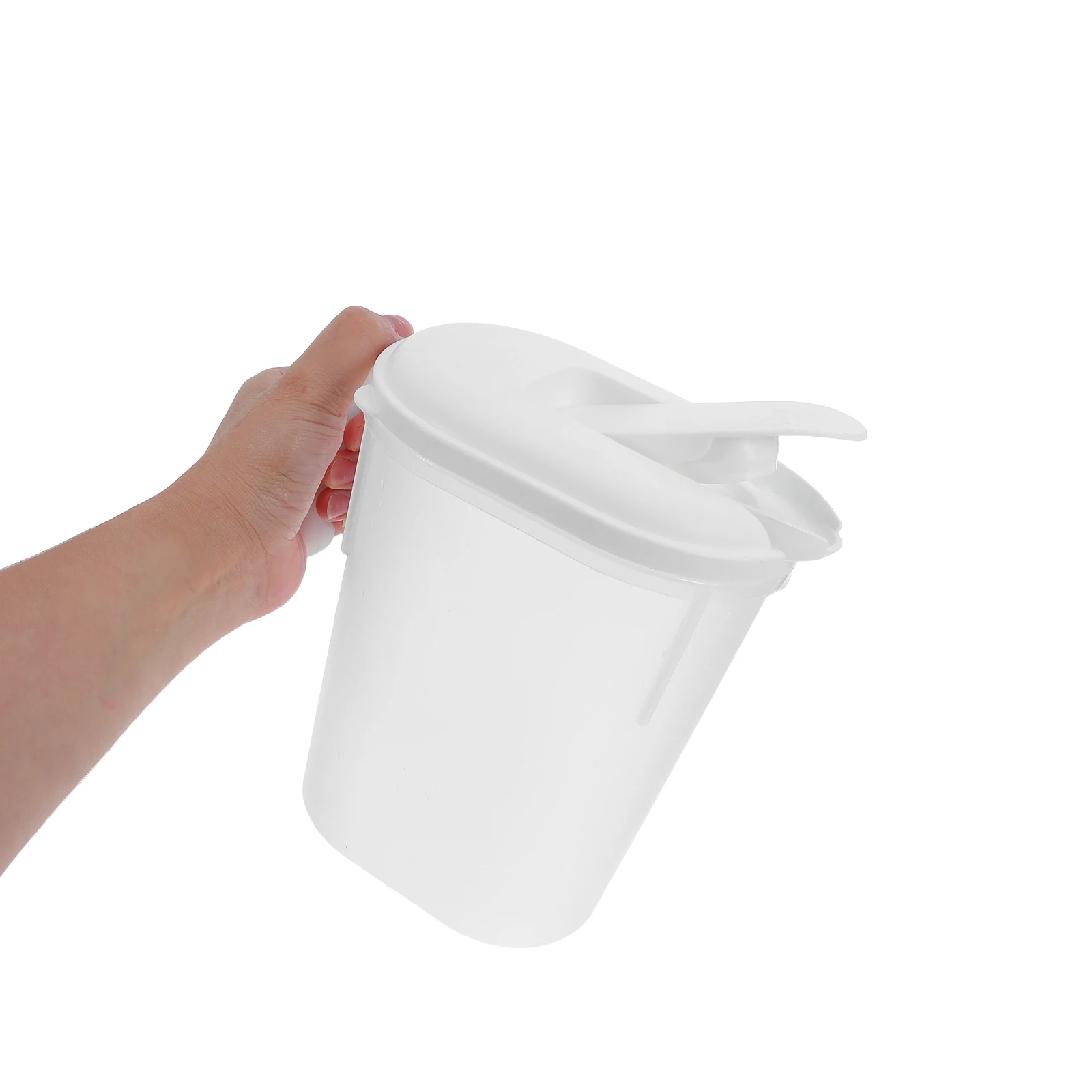 

1800Ml Large Plastic Water Plastic Pitcher Pitcher Kitchen Cold Hot Drinks Ice Tea Jug Lid Handle Beverage Dispenser