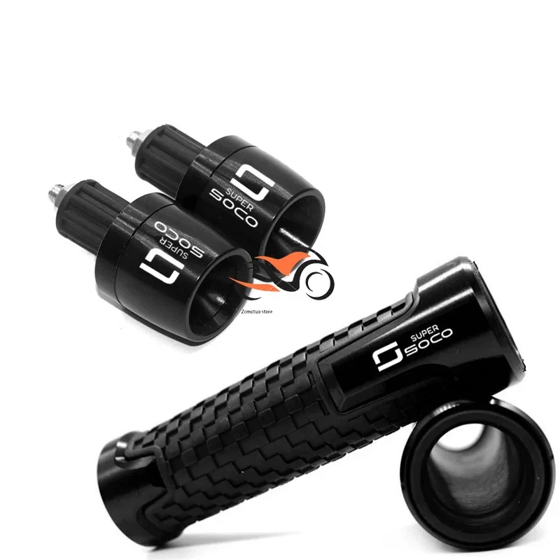 For SUPER SOCO CPX CUX TC 50/MAX/WANDERER TS Motorcycle Handlebar Hand Grips Handle Bar End Cap