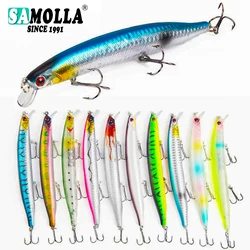Minnow Bait Fishing Lure Weights 19.1g/13.5cm Mino 0.5-1.5m Floating Trolling Lure Isca Artificial Wobbler Articulos De Pesca