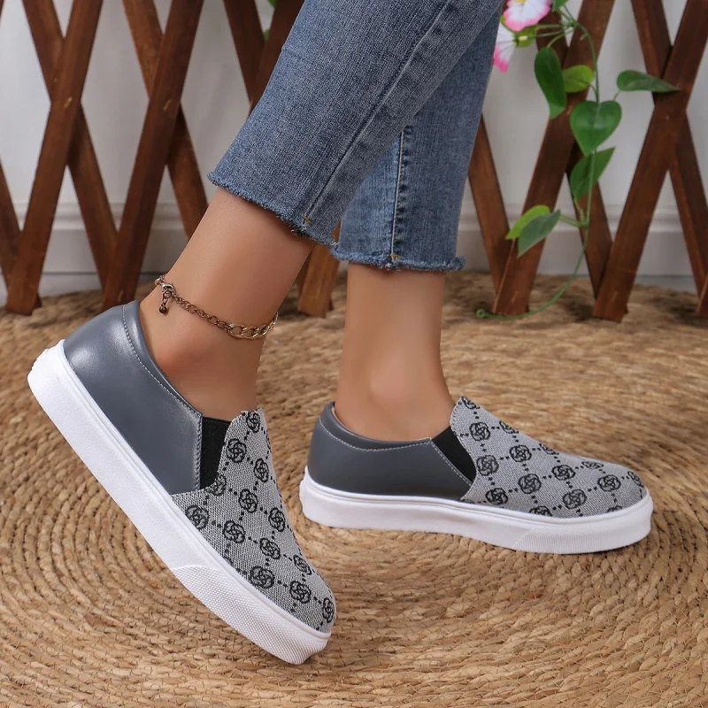 2025Spring and Summer Fashion New Pattern Design Women's Shoes Casual Sneakers Unisex Casual Shoes