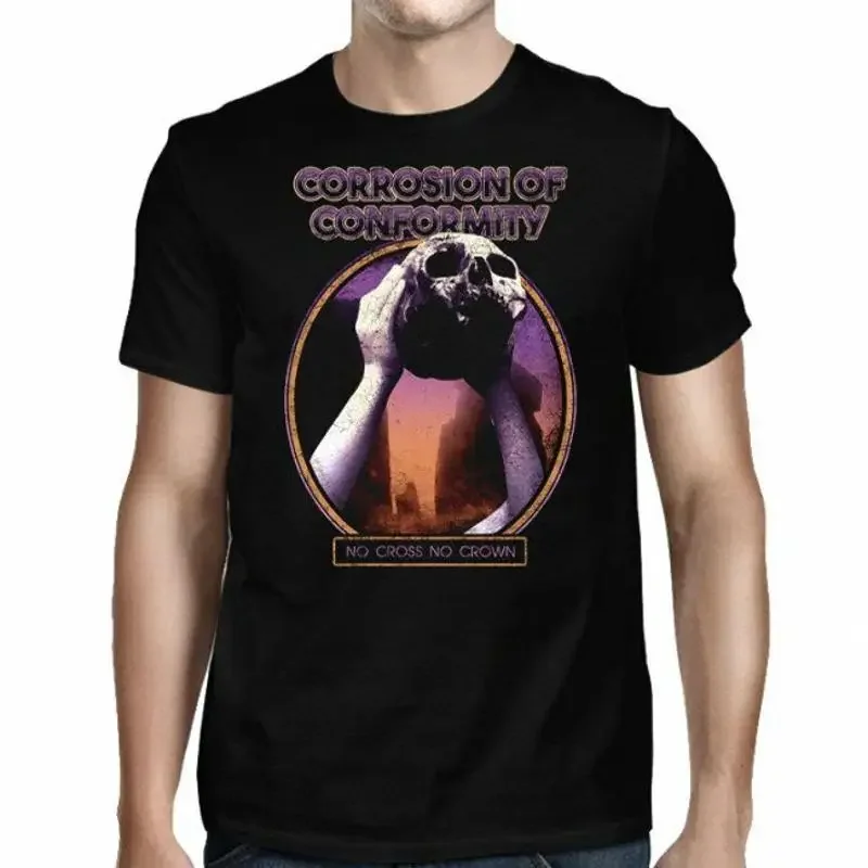 CORROSION OF CONFORMITY No Cross Crown T SHIRT S 2XL New Official JSR Merch