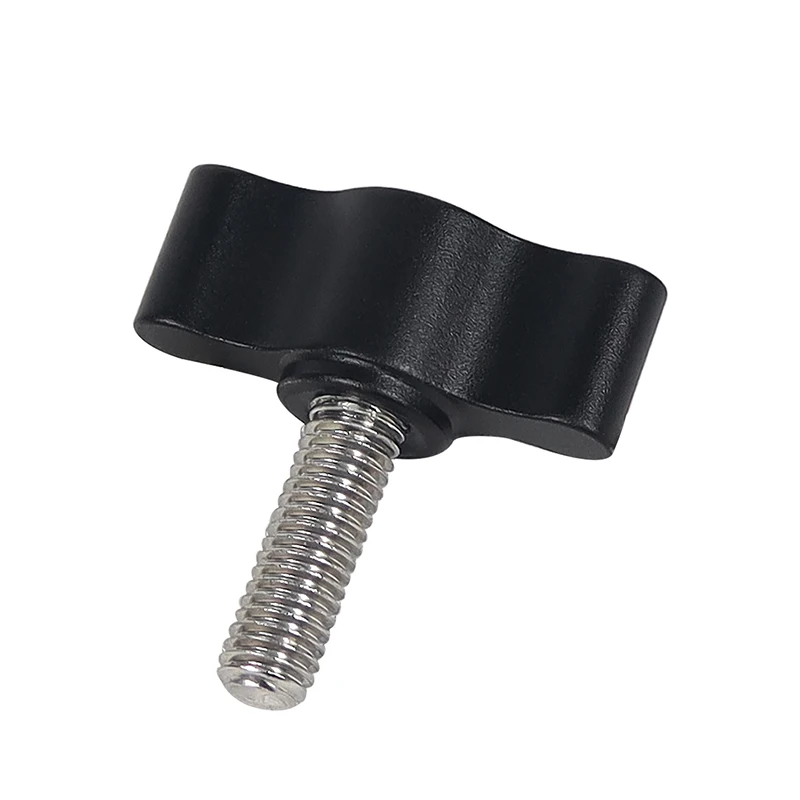 Für GoPro Hero 13 11 10 8 5 Zubehör Aluminium T Kopf Hand Schraube Daumen Knopf M5 1/4 Edelstahl Bolzen für DJI Action Kamera – Detail 15