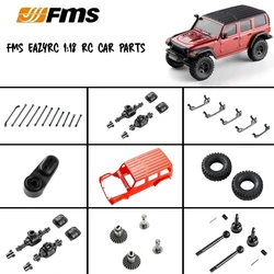FMS EAZYRC 1:18 grzmot burza nowa symulacja Wrangler RC opona samochodowa amortyzator układ sterowania części linii lampy