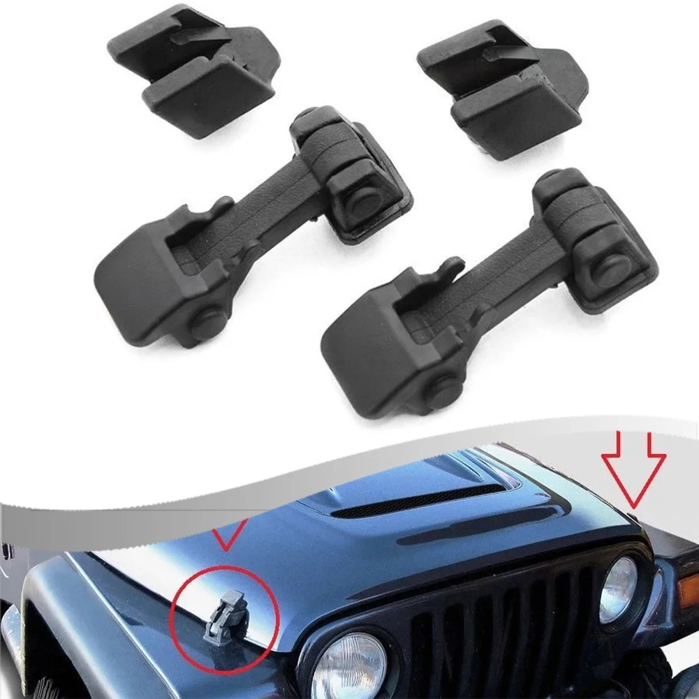 1Pair Front Hood La…