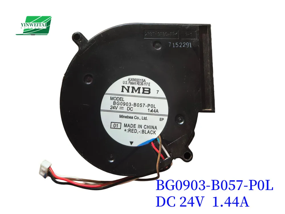 BG0903-B057-P0L BG0903-B054-P0L ل NMB 9733 24 فولت مزدوجة الكرة الطرد المركزي التوربينات مروحة PWM التحكم في درجة الحرارة تيار مستمر مروحة نفخ
