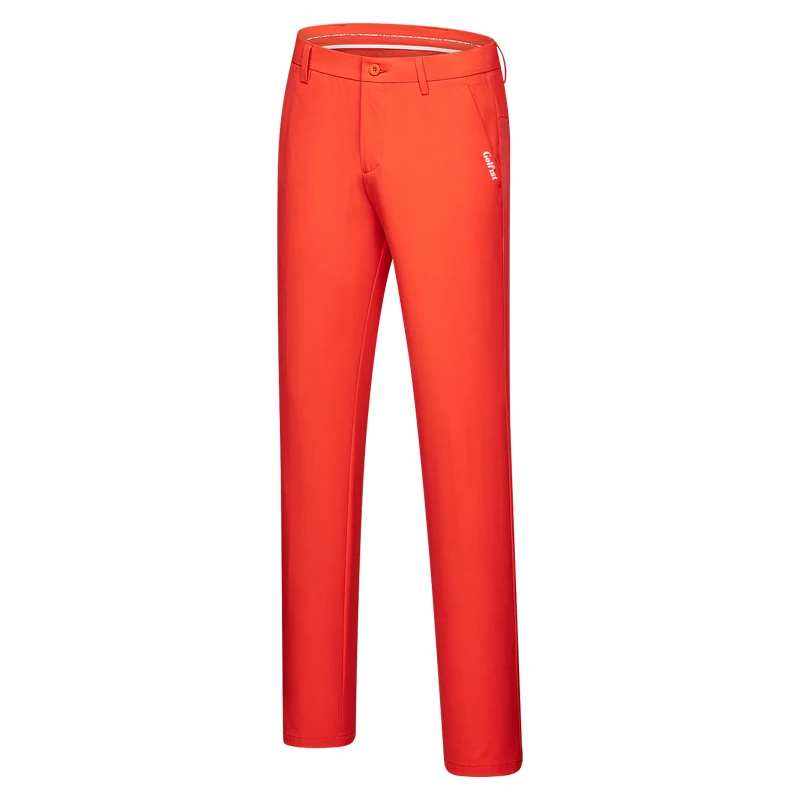 Golfist-ropa de Golf para hombre, pantalones largos transpirables de verano, gruesos, elásticos, sólidos, ropa deportiva de alta calidad