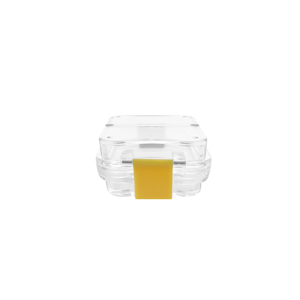 With Film Dental Tooth box Denture Box Inside Membrane Implant Transparent Plastic Box Storage Boxes Fake Teeth Container