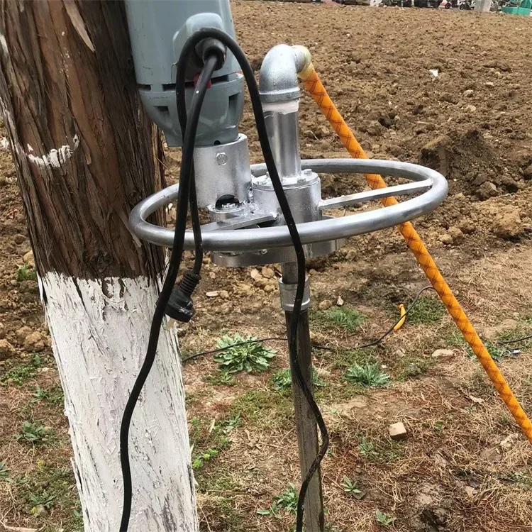 Perceuse de puits d'eau électrique portative, Mini perceuse à eau Portable, bon prix d'opération est bas