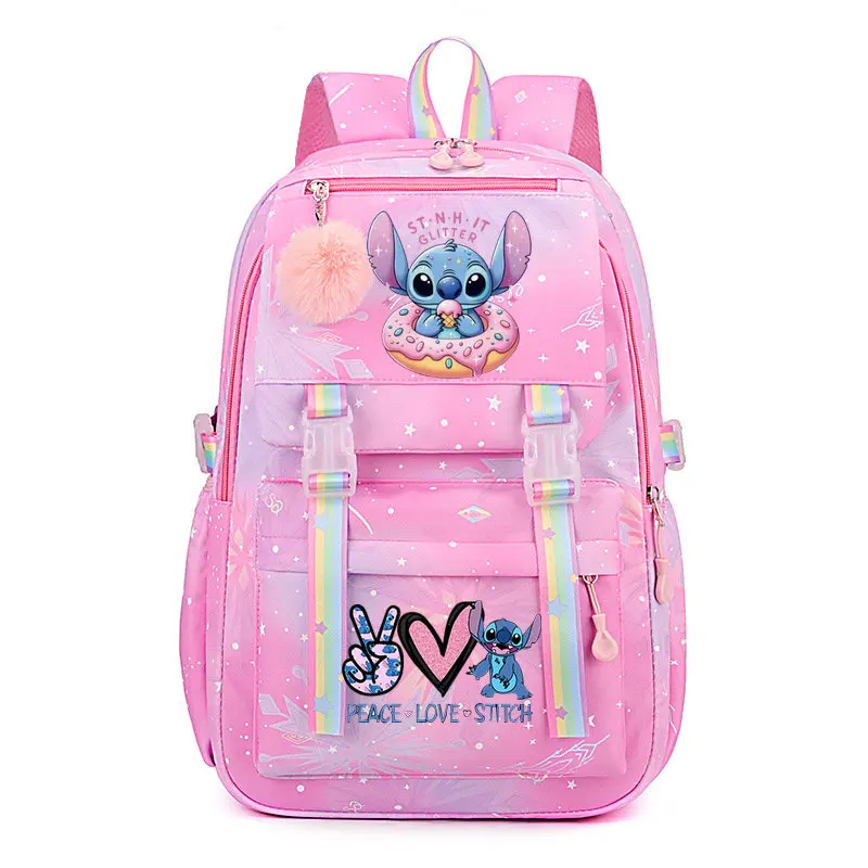 Lilo And Stitch Backpacks Women Backpack Female Travel Bag Backpacks Schoolbag for Teenage Girls Bookbag Mochila