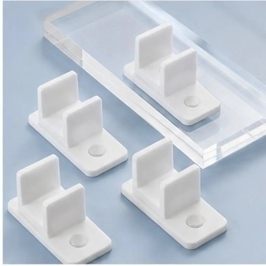 20Pcs Pen Clips Plastic Adhesive Pen Clamps for Whiteboard Markers Pencil Holders Wall Mount Holders for Office School Use