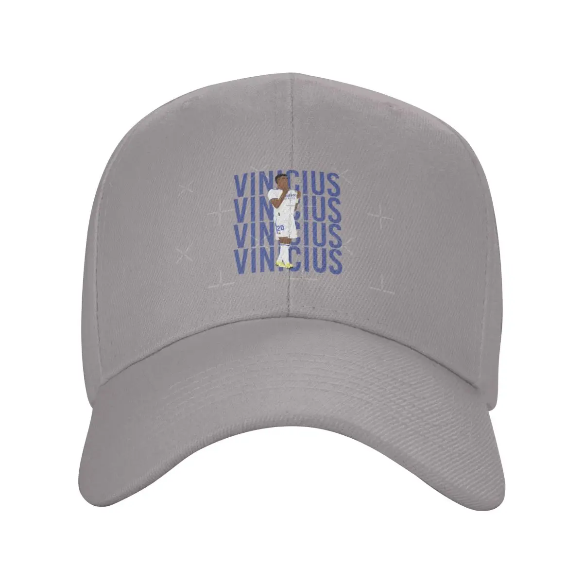 Vinicius Junior - Real Madrid Poster Sticker Illustration Fashion Baseball Cap Peaked Cap Men's Hat Women's Cap Women's Visor