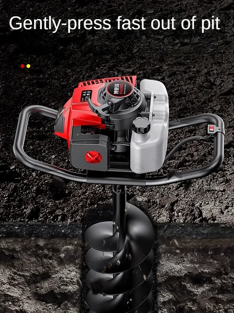 Effortlessly Dig Holes and Plant Trees with this Small Agricultural Hole Digging Tool