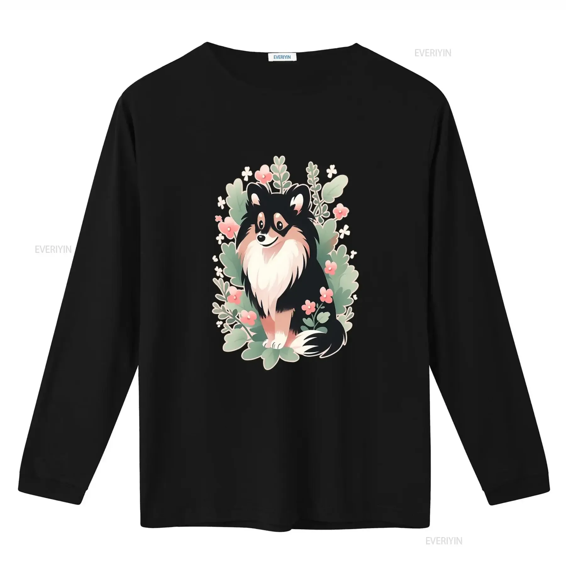 Adorable Tri Color Sheltie T Shirt Funny Cute Design for Dog Lovers Pet Moms Dads Perfect Collie Inspired Top vintage Washed