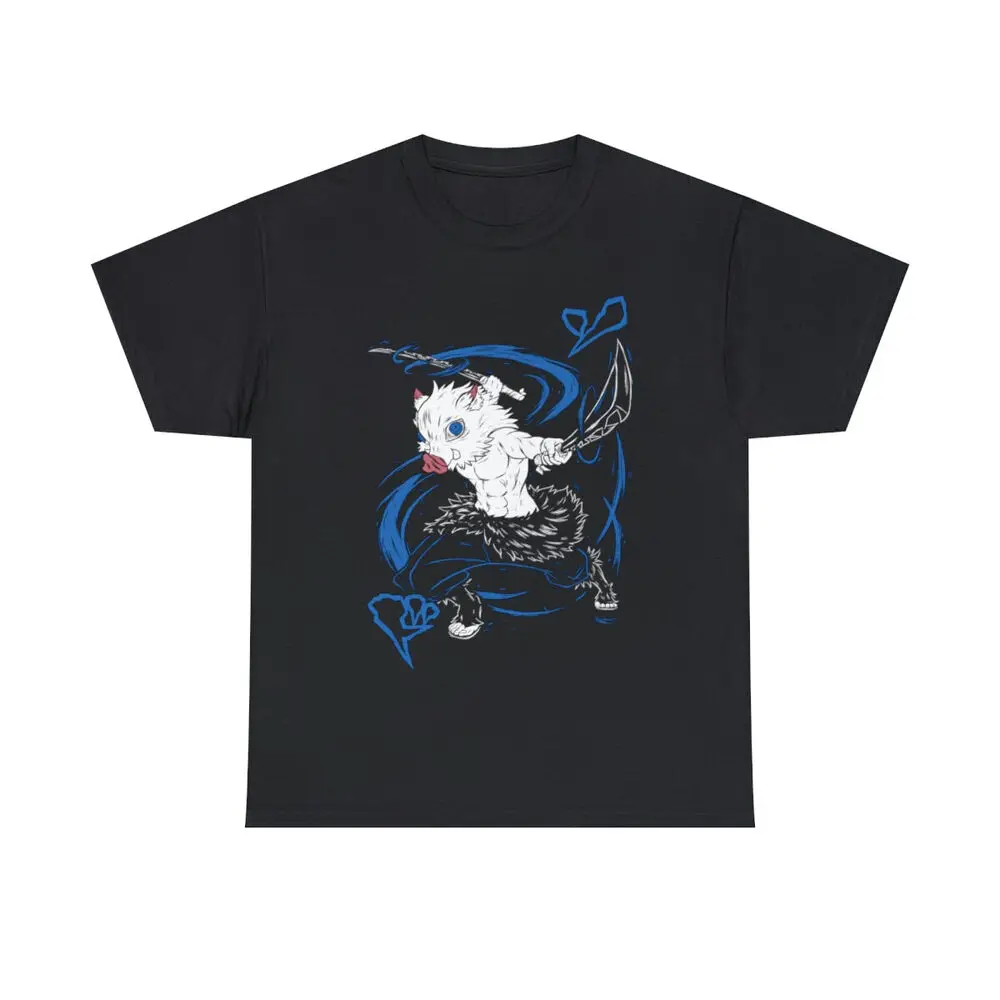 Inosuke Hashibira T-shirt Kimetsu no Yaiba Demon Slayer Manga Shirt All Size