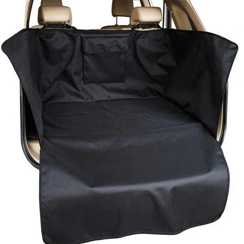 

NEW Dog Car Seat Cover Tarpaulin Waterproof Anti-dirty Auto Trunk Seat Mat Pet Carriers Protector Hammock Cushion Fits Most Cars