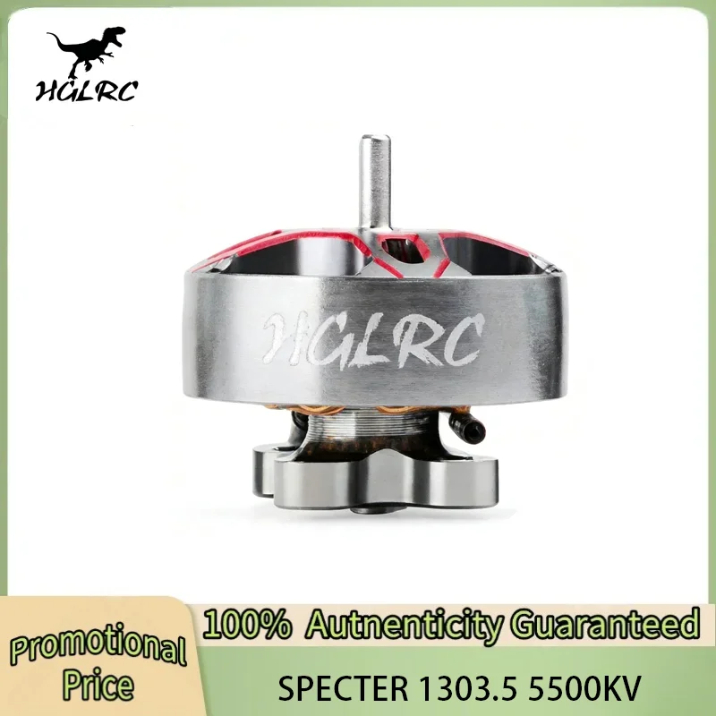 HGLRC SPECTER 1303.5 Brushless Motor 5500KV 2-4S Suitable for 2-3 Inch Whoop/toothpick Machine FPV Spare Parts