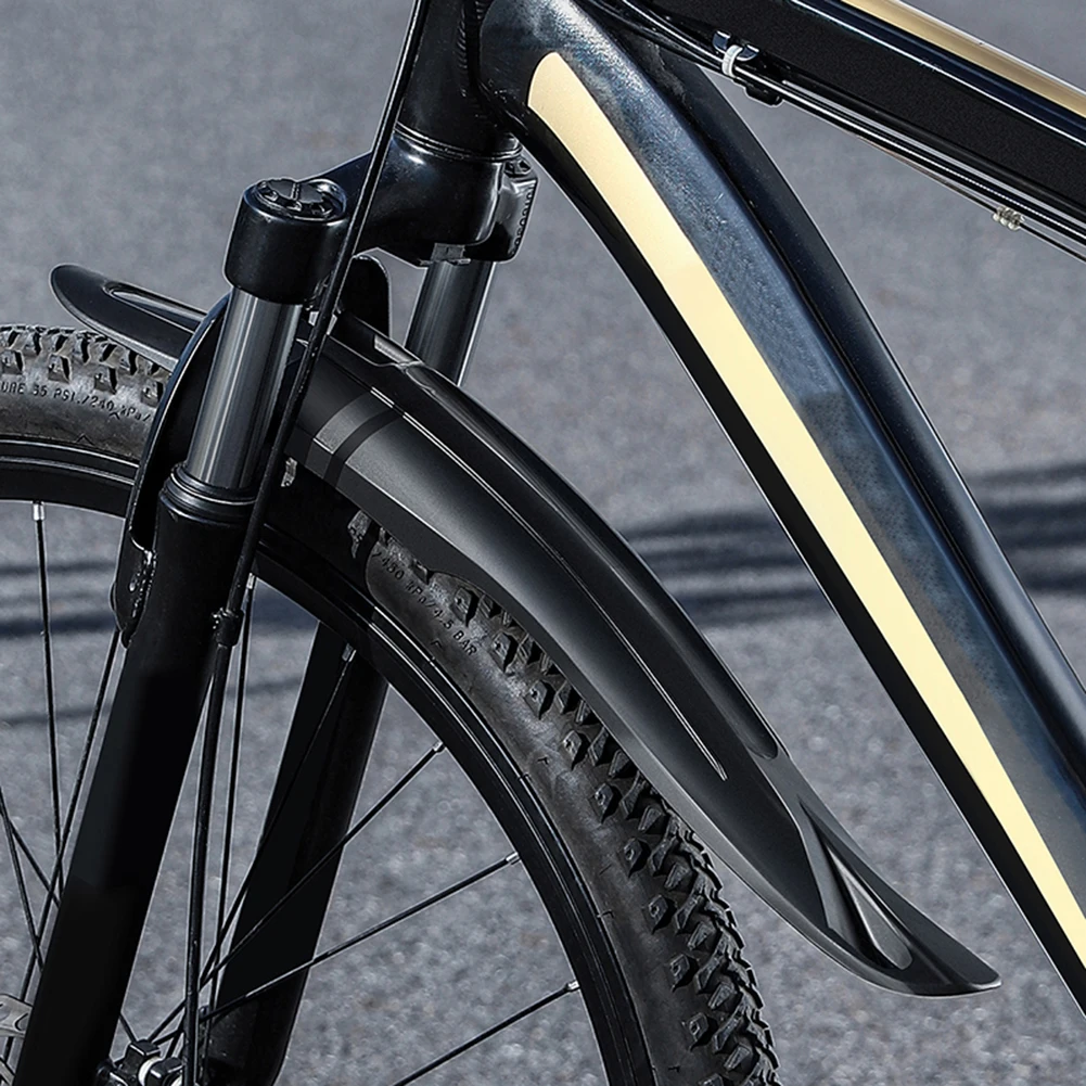 2 قطعة المصدات الدراجة قطعة من نسيج الغبار دراجة درابزين العالمي دراجة قطعة من نسيج سبلاش برهان ل 26 27.5 29 بوصة الدراجة